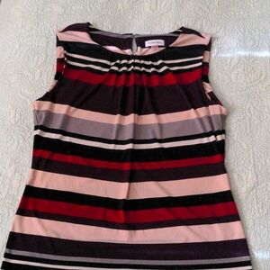 Calvin Klein stripe work shell-Large